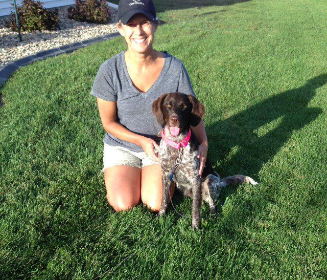 Good training equals happy dog and owner!